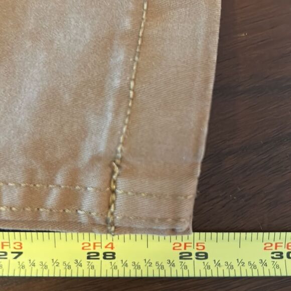 Waste 14 1/2 I think is 39 and inseam is 29 - Picture 7 of 9